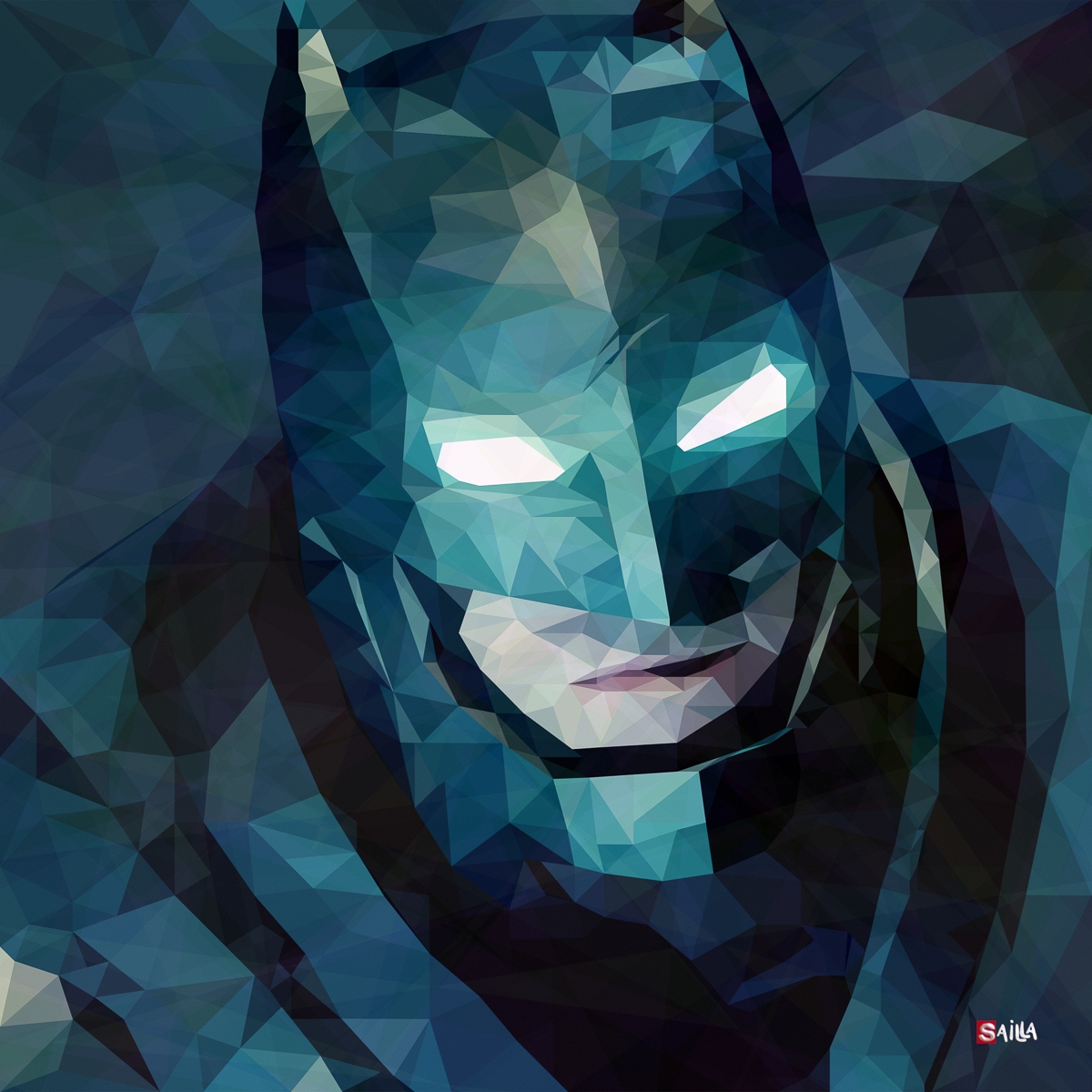 Batman - Mosaic - PapaPaper